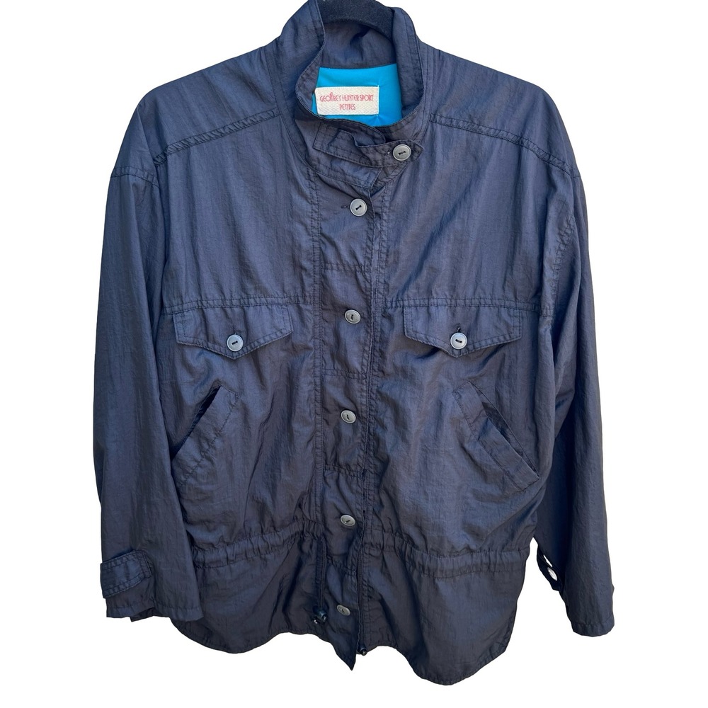 Geoffrey Hunter Sport Vintage 90s Gorpcore Utility Drawstring Windbreaker Jacket